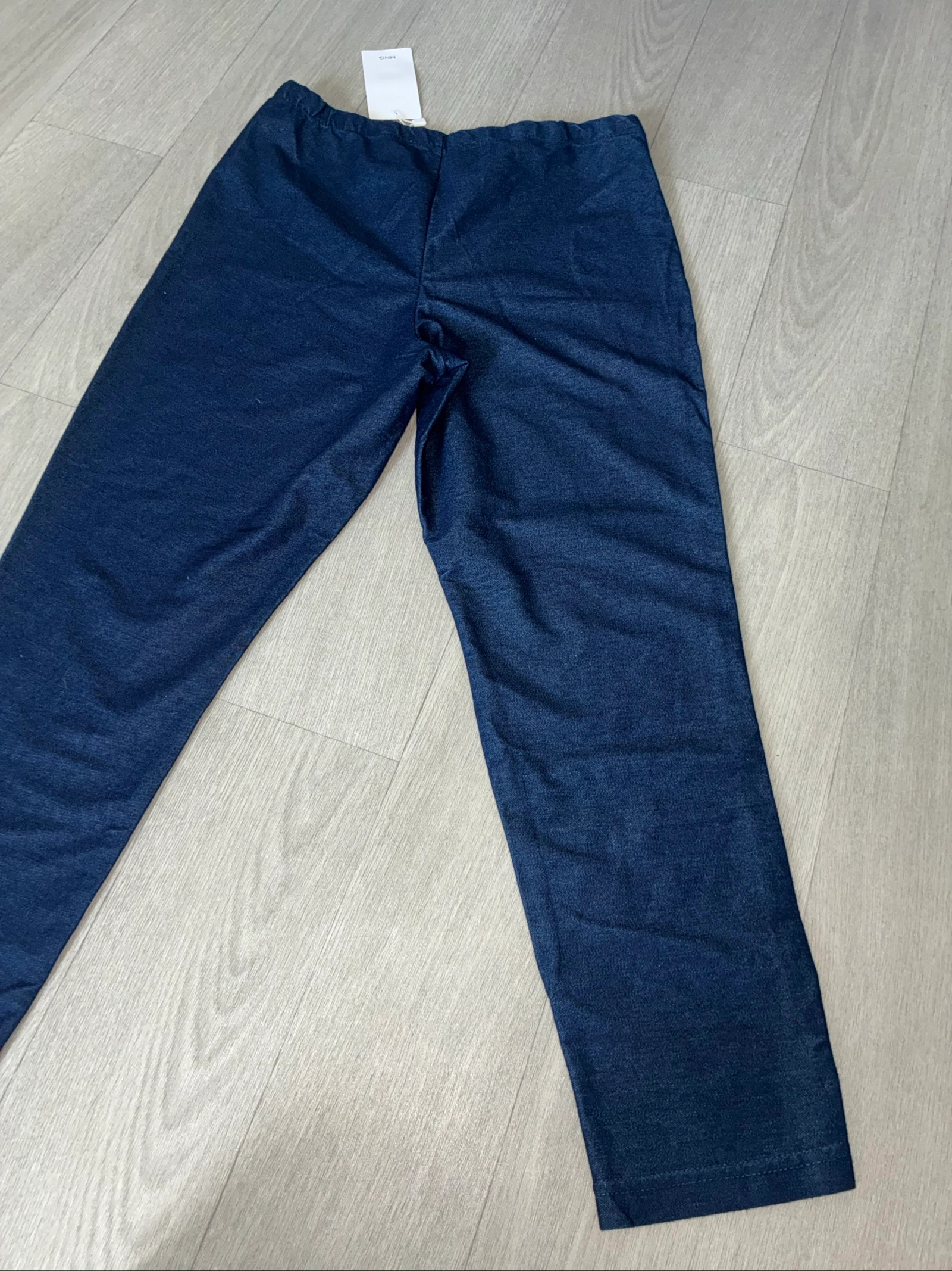 Legging Capri azul-marinha com fenda P – photo 10